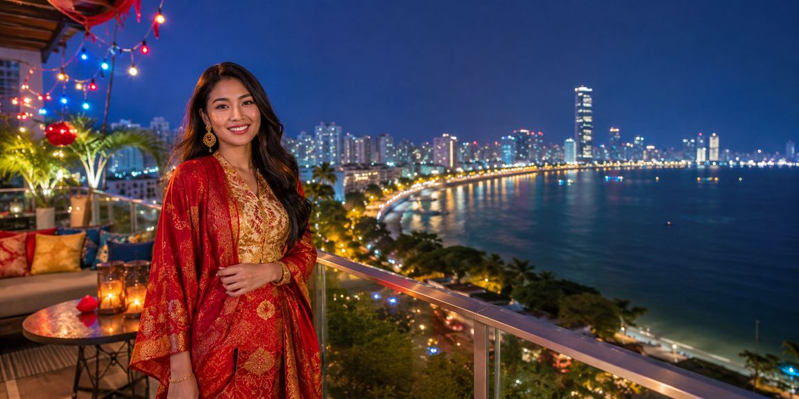 Suasana perayaan kasino Hari Raya di Pulau Pinang bersama 9300